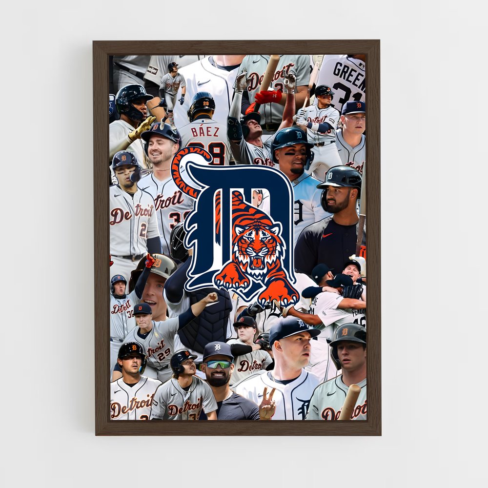 Poster Detroit Legends – affiche Baseball (vue 5)
